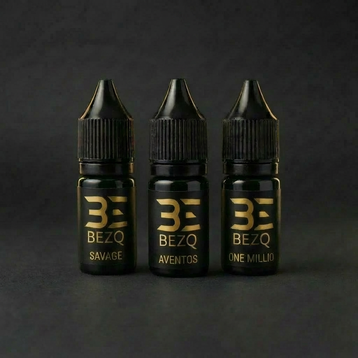 BEZQ (Pack of 3) * 10ml Oil Refill Scent Aventos Inspired, One MIllio, Savage inspired