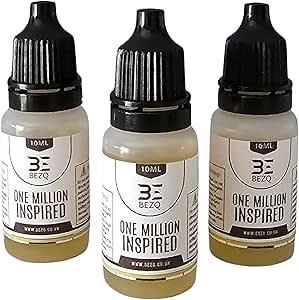 (Pack of 3) * 10ml Oil Refill Scent ONE Million inspired